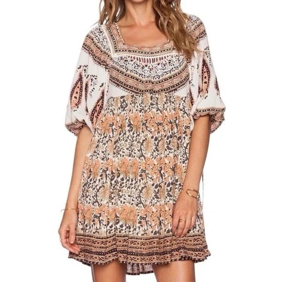 Free People Women Boho MidSummer Dream Dress Size: Small - Picture 5 of 7